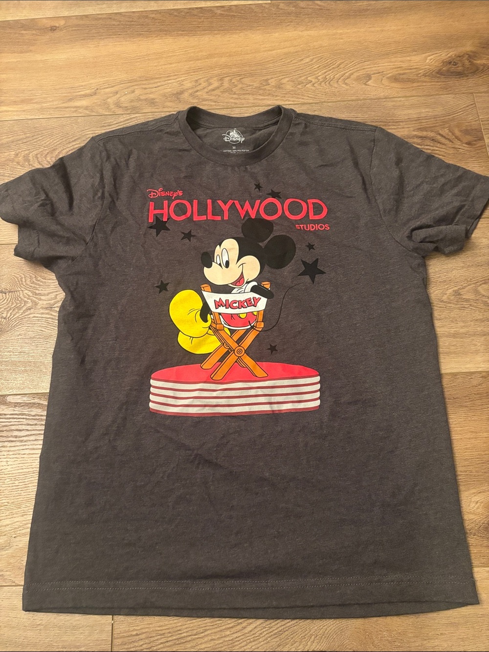 Disney Mickey Hollywood Studios Graphic Tee - Black with Red & Yellow